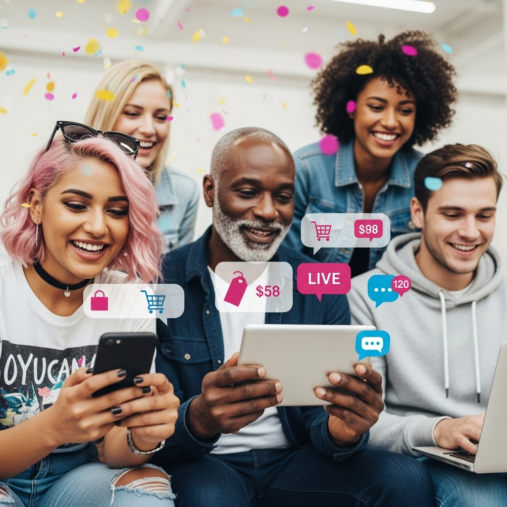 Live commerce: kupuj i baw się na żywo